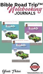 Bible Road Trip™ Year Three Notebooking Journals