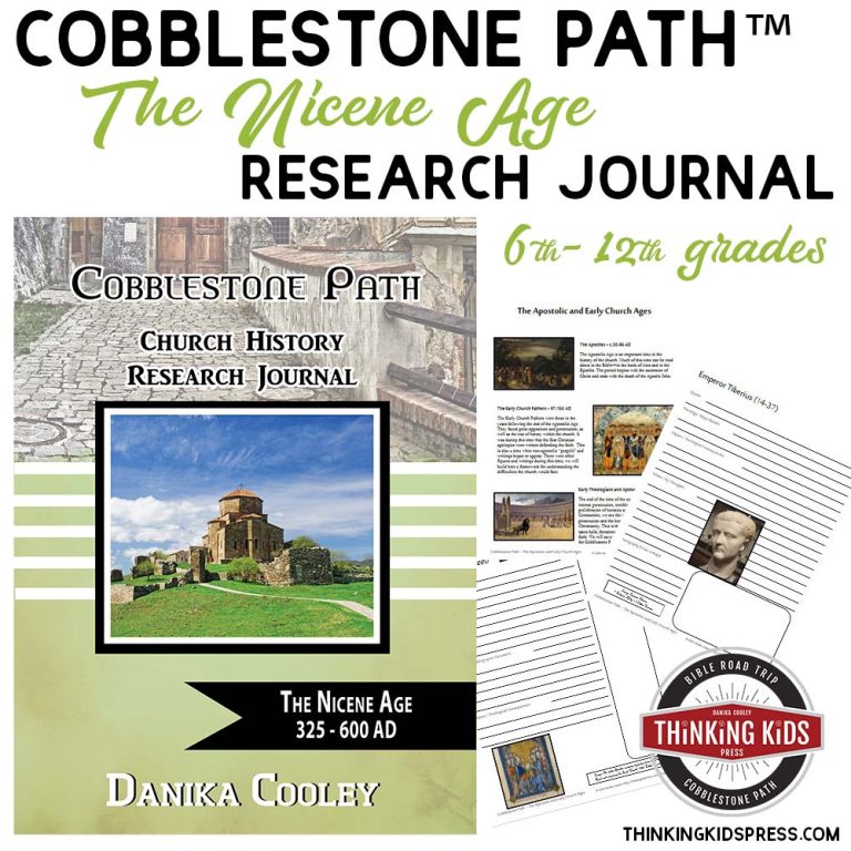 Homeschool History Notebook Journal | The Nicene Church Age