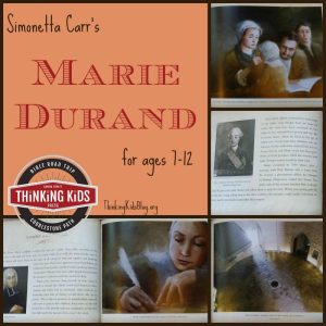 Marie Durand is an addition to Simonetta Carr's excellent line of biographies for children ages 7-12.