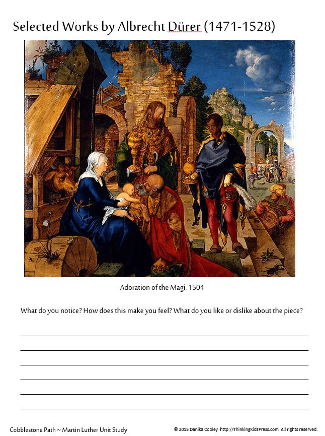 FREE Martin Luther 12-Week Unit Study - Proverbial Homemaker