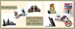 Gifts for Book Lovers ~ Kids and Teens. Check out these bookends!