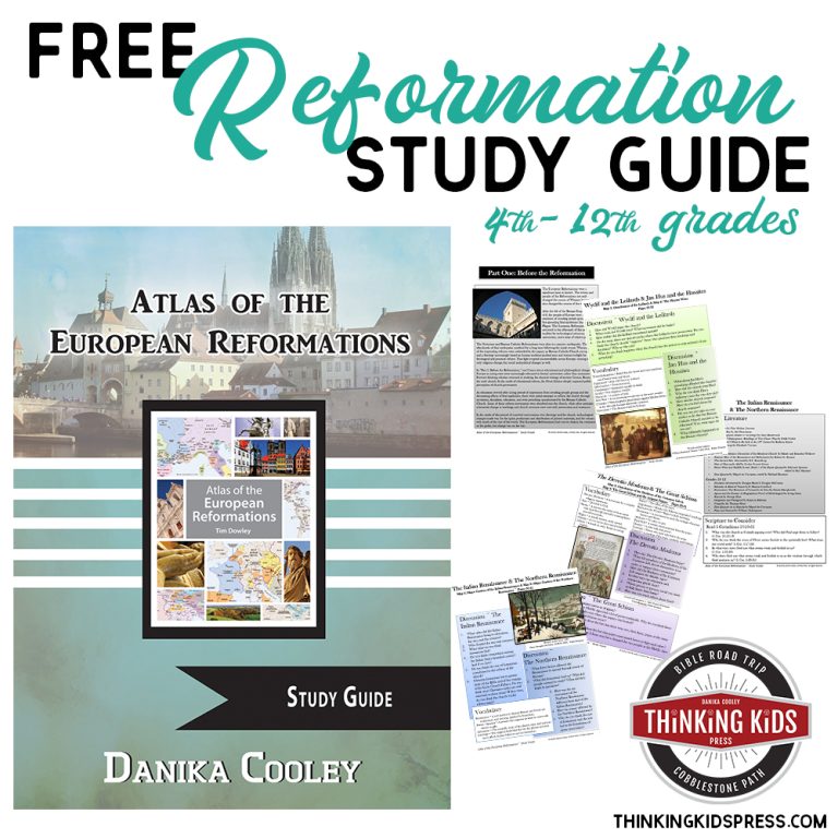 Free Reformation Study Guide for 4th-12th Grades