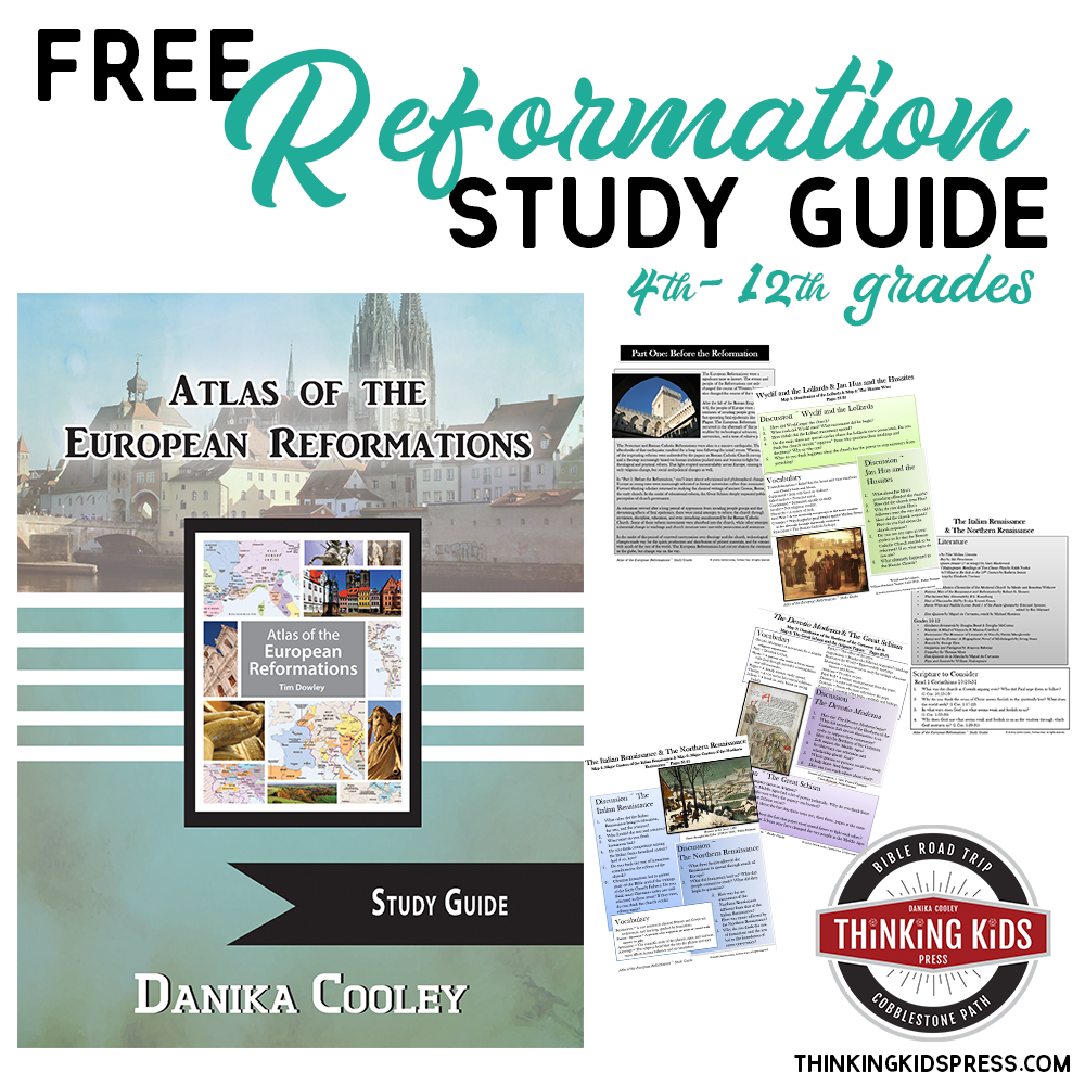 Free Reformation Study Guide for 4th-12th Grades