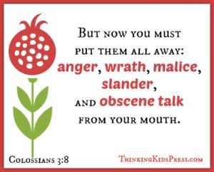 Overcome Anger in Parenting {Free 45-card Scripture memory set in KJV or ESV}