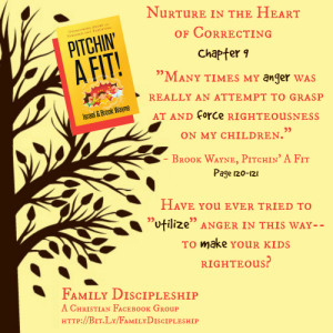 Patience and Nurture in Parenting {Pitchin' A Fit Book Club Chapters 7-9}