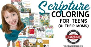 Scripture Coloring & Journaling for Teens (& Their Moms)