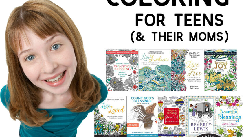 Scripture Coloring & Journaling for Teens (& Their Moms)