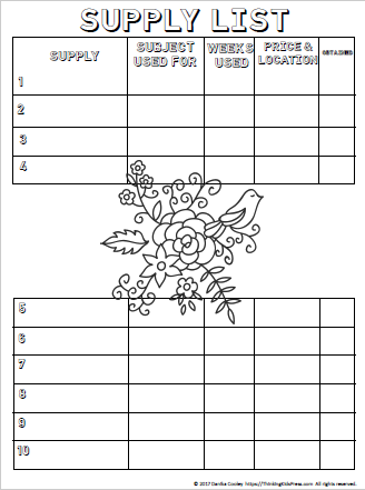 Homeschool Curriculum Planner [In Three Designs]