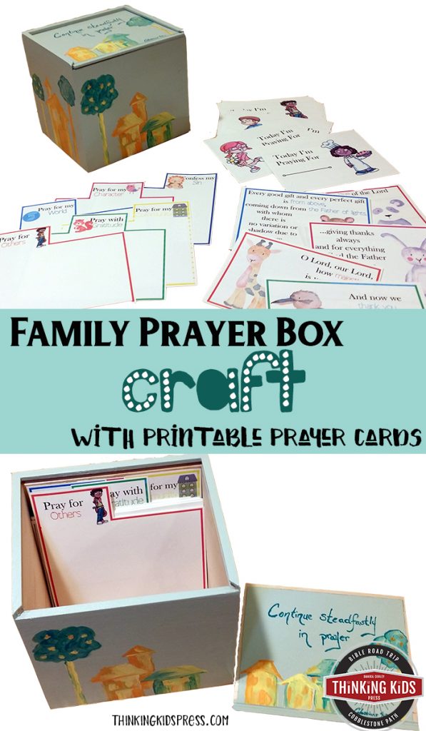 Family Prayer Box Craft With Printable Prayer Cards Thinking Kids