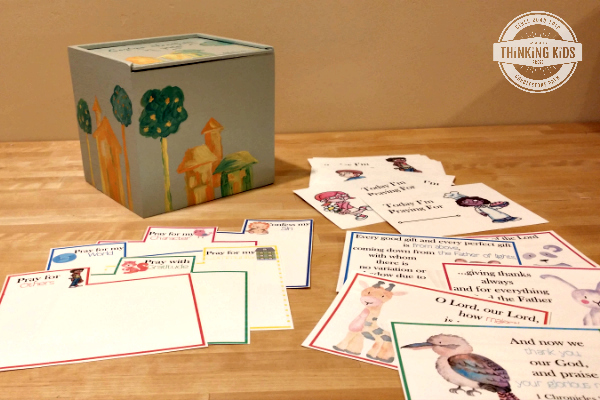 Family Prayer Box Craft With Printable Prayer Cards