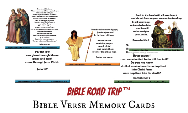 Bible Road Trip™ Bible Verse Memory Cards