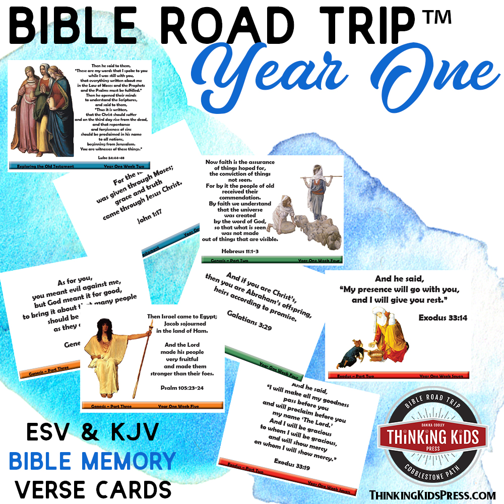 Bible Road Trip™ Memory Verse Cards