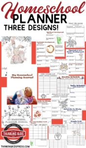 Homeschool Curriculum Planner | 3 Designs!