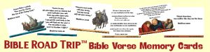 Bible Road Trip™ Bible Verse Memory Cards