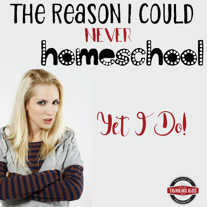 The Reason I Could Never Homeschool (Yet I Do!)