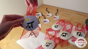 Christmas Star Bethlehem Sand Dollar Ornaments