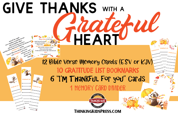 Give Thanks with a Grateful Heart Card Set