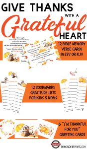 Give Thanks with a Grateful Heart Card Set