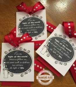 Jesus, the Light of the World Christmas Crafts for Kids