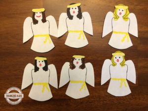 Angels and Shepherds Book Craft