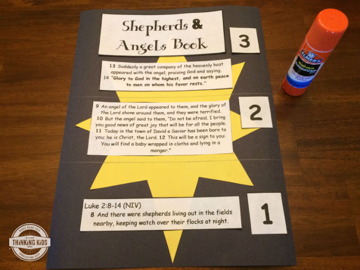 Angels and Shepherds Book Craft