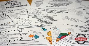 Bible Verses about Forgiveness: Write, Color, and Memorize Set
