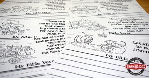 Bible Verses about Love: Write, Color, and Memorize Set