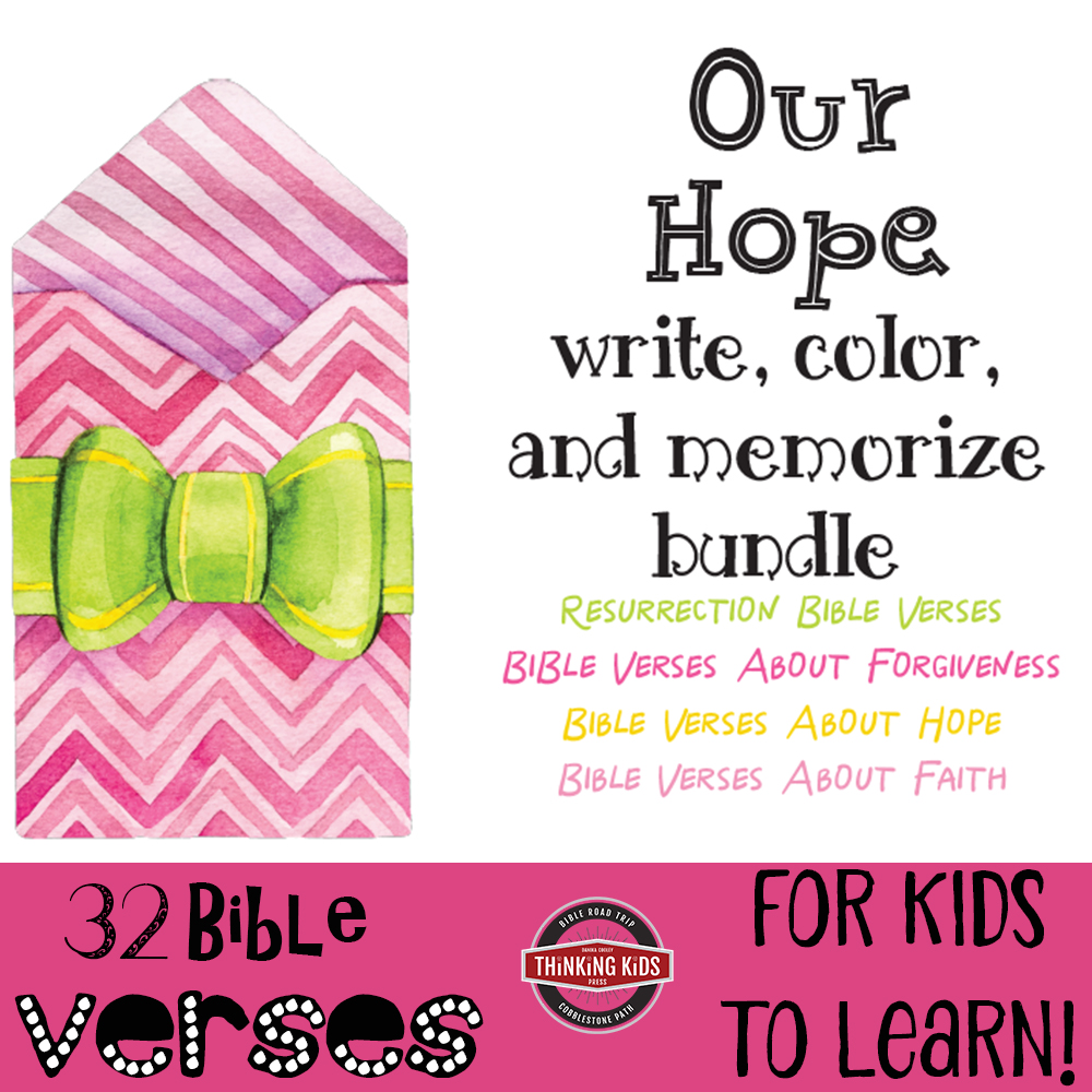 Our Hope Bible Verses Bundle: Write, Color, and Memorize Bundle