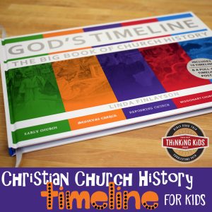 Christian Church History Timeline for Kids