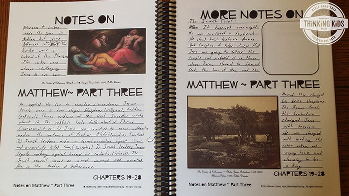 How to use Bible Notebooking Pages to Teach the Bible