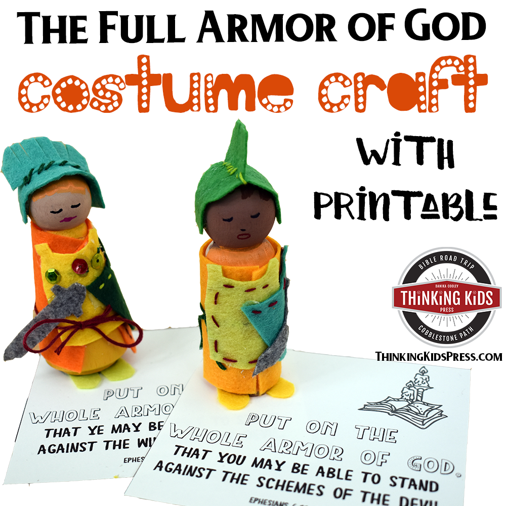 The Full Armor of God Costume Craft Printable