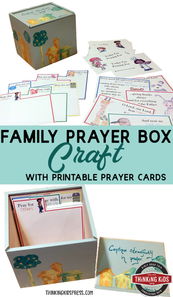 Family Prayer Box Craft with Printable Prayer Cards