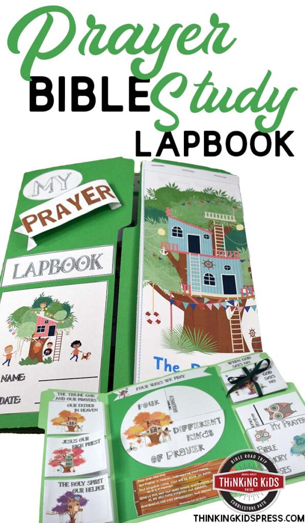 Prayer Bible Study for Kids and Lapbook