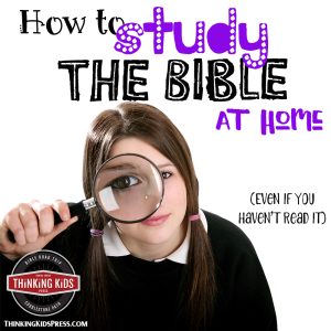 How to study the Bible at Home
