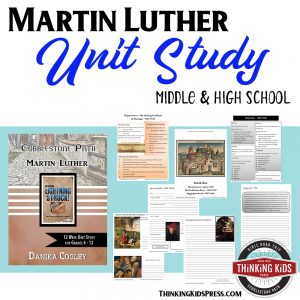 Martin Luther of the Reformation Unit Study