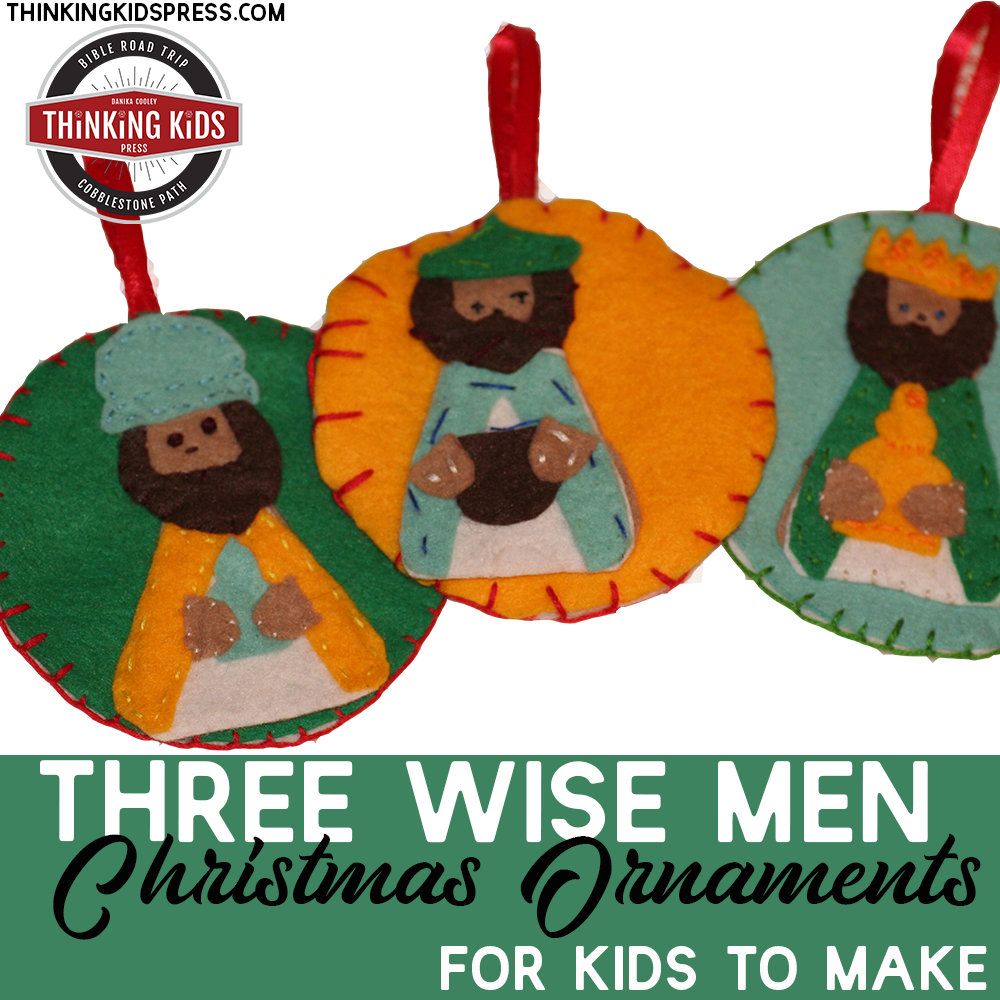 Three Wise Men Christmas Ornaments to Make