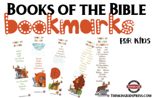 Books of the Bible Bookmarks