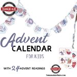 Printable Advent Calendar for Kids with 24 Advent Readings - Thinking Kids