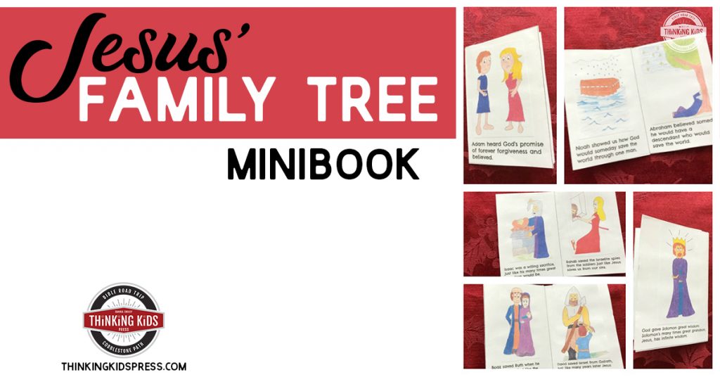Jesus' Family Tree Minibook