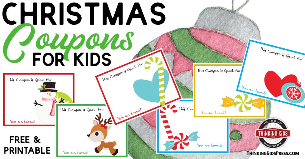 Printable Christmas Coupons your Kids will Adore