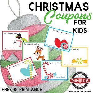 Printable Christmas Coupons your Kids will Adore