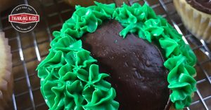 Empty Tomb Cupcakes with He is Risen Printable Flags