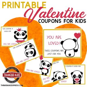 Printable Valentine Coupons for Kids