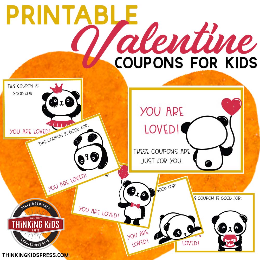 Printable Valentine Coupons for Kids | Show your love!