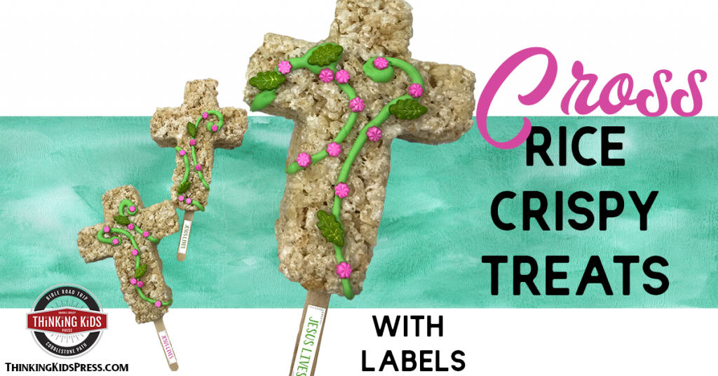 Christian Easter Cross Rice Crispy Treats