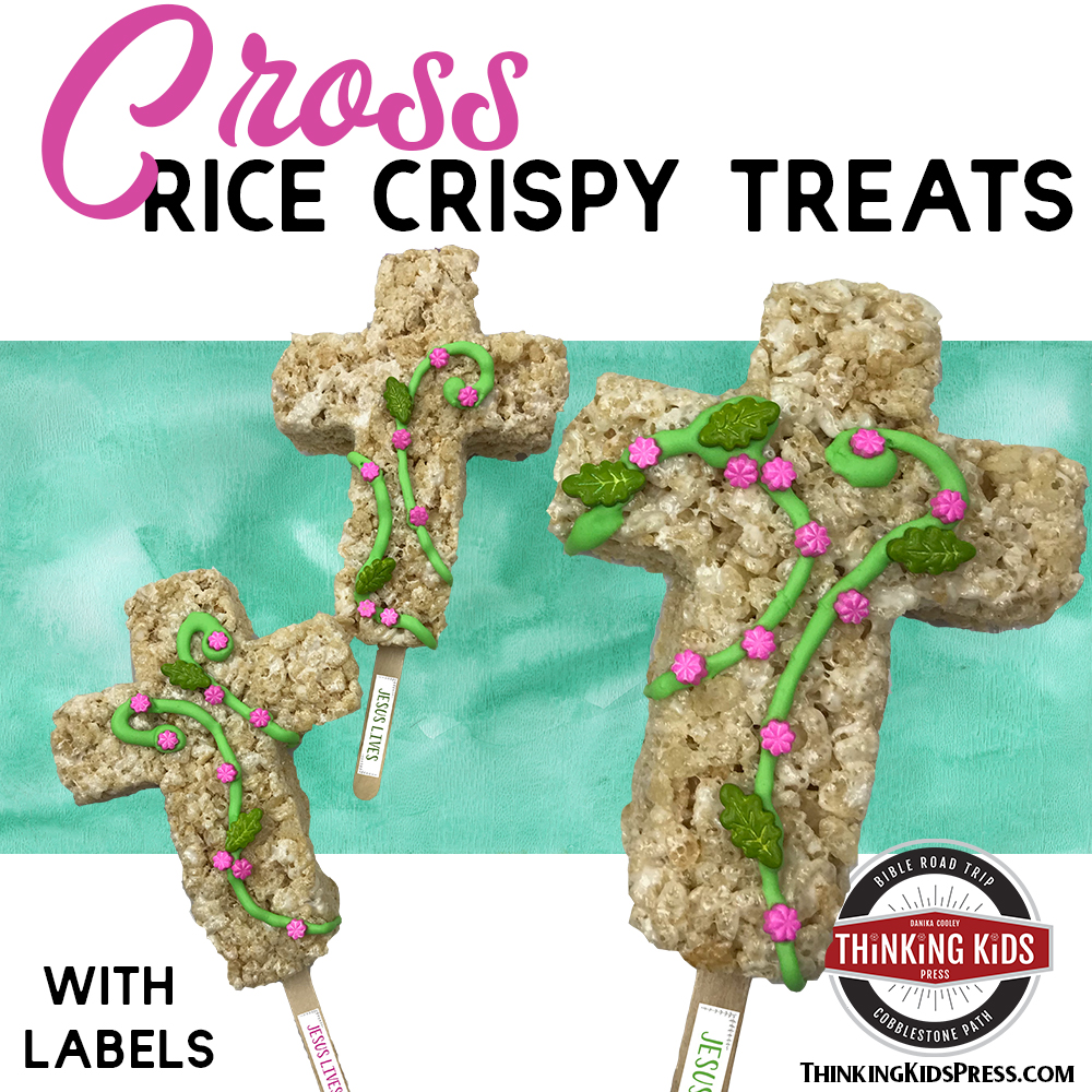 Christian Easter Cross Rice Crispy Treats