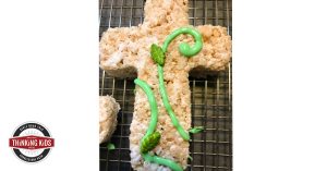 Christian Easter Cross Rice Crispy Treats