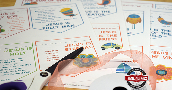 Jesus Is Banner with Daily Devotions for Your Kids Printable