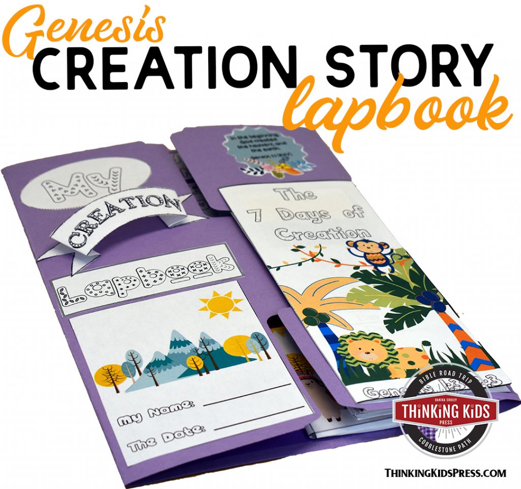 Genesis Creation Story for Kids Lapbook
