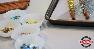 The Days of Creation Chocolate Covered Pretzel Rods